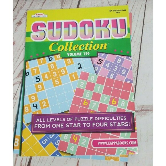 Kappa Puzzle Sudoku Book Collections Volume #128 #129 Bundle - Picture 4 of 7